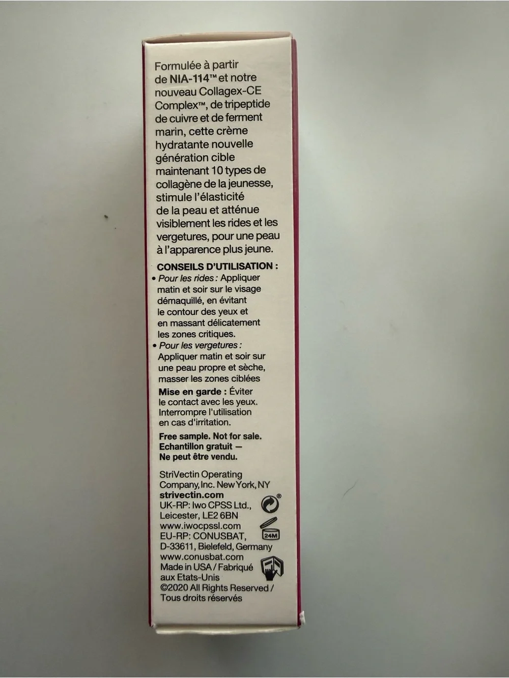 StriVectin Anti wrinkle SD advanced moisturizer